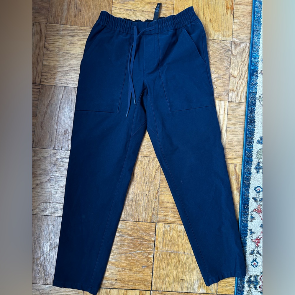 lululemon athletica Men's Dark Blue Canvas Pants